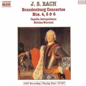 [중고] Bohdan Warchal / Bach: Brandenburg Concertos Nos. 4-6 (수입/8550048)